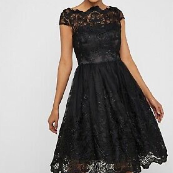 Chi Chi London Dresses & Skirts - NWT ChiChi London Black Lace Dres